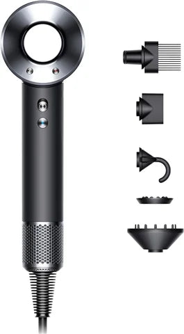 DYSON Supersonic Phon Asciugacapelli Nero / Nichel 5 accessori